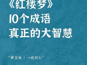 红楼梦大战王熙凤：一场智慧与权谋的较量