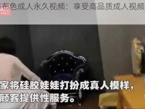 白白布布色成人永久视频：享受高品质成人视频的私密空间