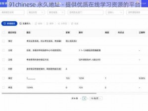 91chinese 永久地址 - 提供优质在线学习资源的平台