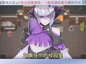 魅魔繁殖乐园 pc 怎么安装游戏：一款充满刺激与趣味的成人游戏