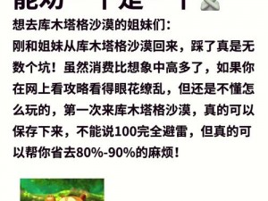 归家异途利拉尔沙漠攻略大全：闯关技巧详解与沙漠通行指南