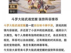 斗罗大陆武魂觉醒星斗记事5-3攻略分享：通关阵容推荐与实战策略解析