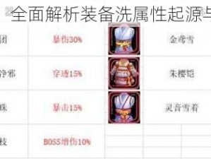 命运之途：全面解析装备洗属性起源与具体流程