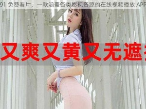 91 免费看片，一款涵盖各类影视资源的在线视频播放 APP