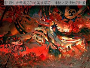 阴阳师中未曾遇见的绝美彼岸花,神秘之花绽放图片欣赏