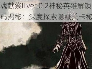 灵魂献祭II ver.0.2神秘英雄解锁密码揭秘：深度探索隐藏关卡秘籍