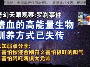 揭秘法宝奥秘：全面解析作用与玩法，掌握核心技巧，玩转奇幻世界