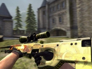 CSGO 大姐姐 AWP 皮肤，久经沙场，磨损度较低，售价为 235.04 元