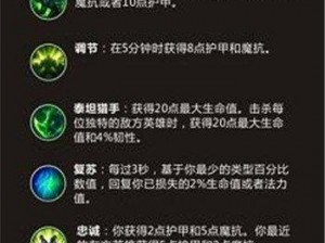 神曲符文英雄森林巨魔全面属性解析与攻略宝典：提升战斗力的实战指南