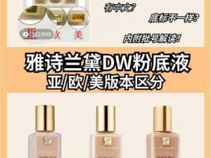 DW 亚洲版和欧洲版的区别及产品介绍