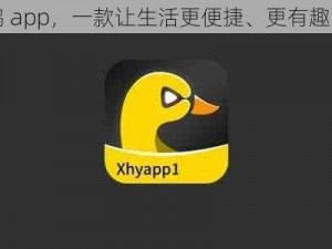 小黄鸭 app，一款让生活更便捷、更有趣的应用