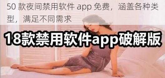 50 款夜间禁用软件 app 免费，涵盖各种类型，满足不同需求