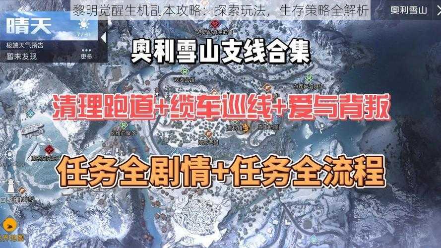 黎明觉醒生机副本攻略：探索玩法，生存策略全解析