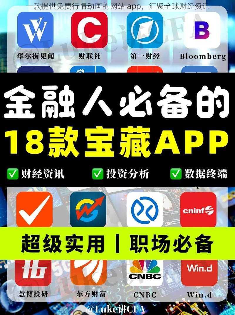 一款提供免费行情动画的网站 app，汇聚全球财经资讯