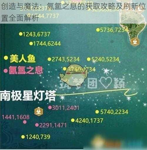 创造与魔法：氤氲之息的获取攻略及刷新位置全面解析