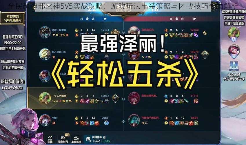 全民超神邪火神5V5实战攻略：游戏玩法出装策略与团战技巧全面解析