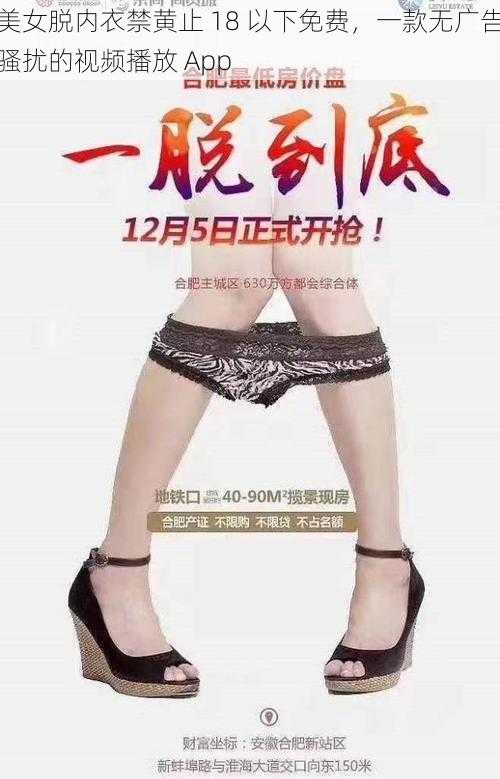 美女脱内衣禁黄止 18 以下免费，一款无广告骚扰的视频播放 App