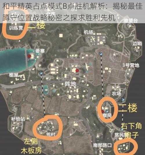 和平精英占点模式B点胜机解析：揭秘最佳蹲守位置战略秘密之探求胜利先机