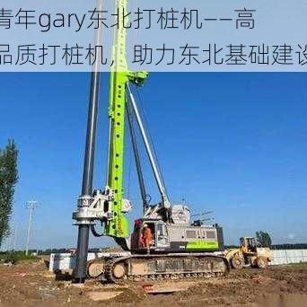 青年gary东北打桩机——高品质打桩机，助力东北基础建设