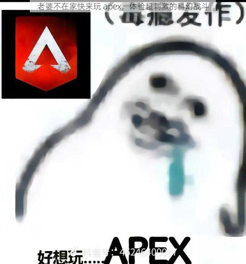 老婆不在家快来玩 apex，体验超刺激的科幻战斗