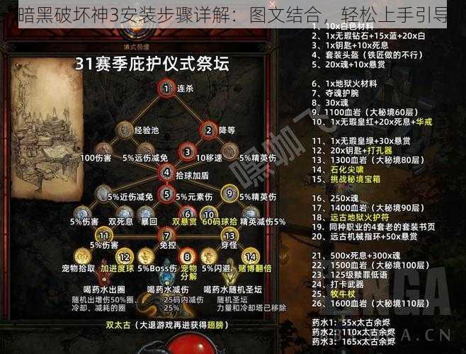 暗黑破坏神3安装步骤详解：图文结合，轻松上手引导