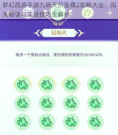 梦幻西游手游九转天阶至尊2攻略大全：闯关秘诀与实战技巧全解析