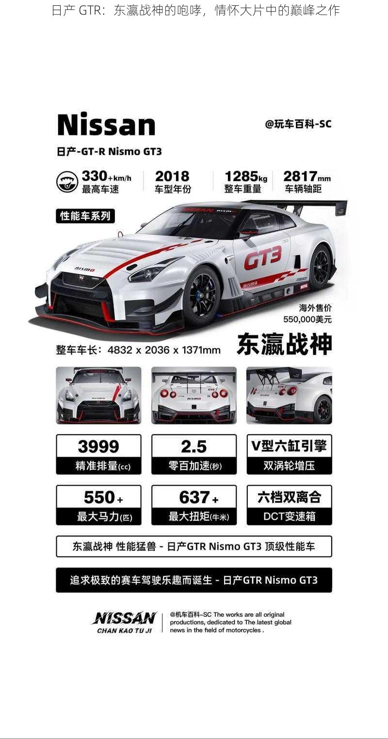 日产 GTR：东瀛战神的咆哮，情怀大片中的巅峰之作