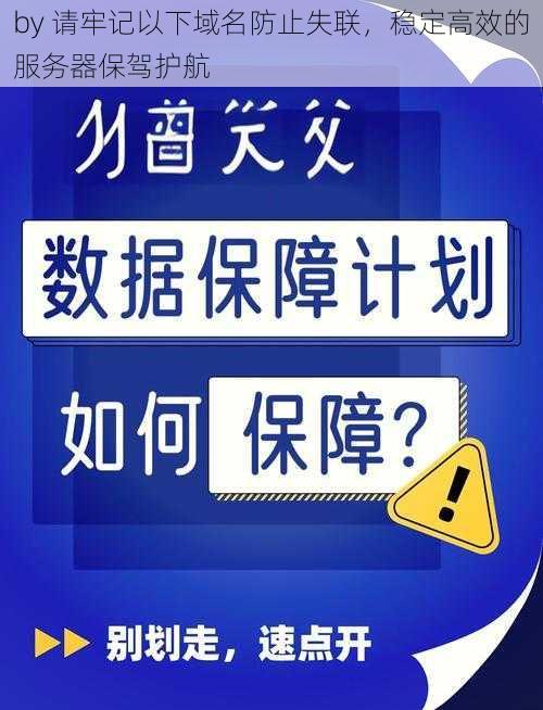 by 请牢记以下域名防止失联，稳定高效的服务器保驾护航