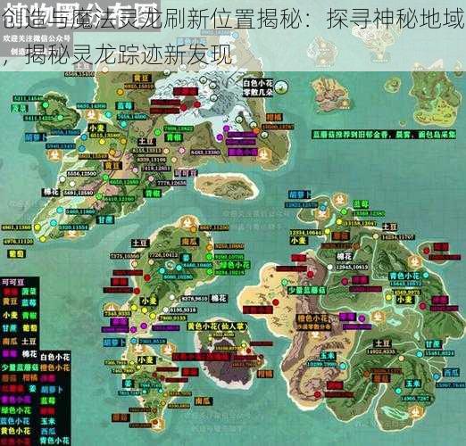 创造与魔法灵龙刷新位置揭秘：探寻神秘地域，揭秘灵龙踪迹新发现