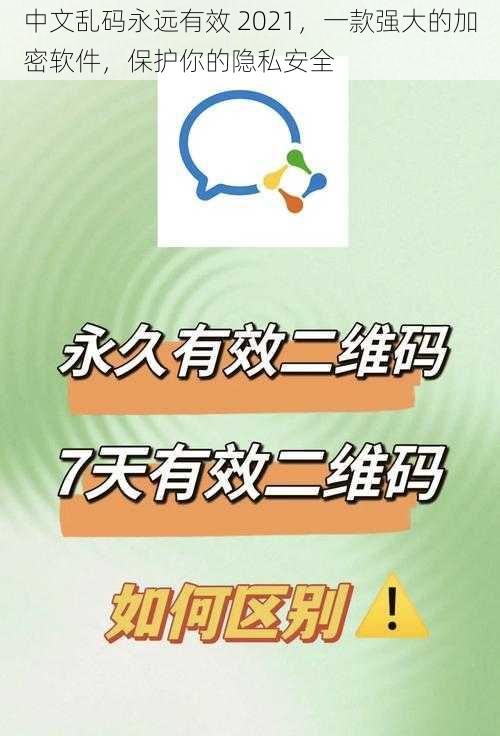 中文乱码永远有效 2021，一款强大的加密软件，保护你的隐私安全