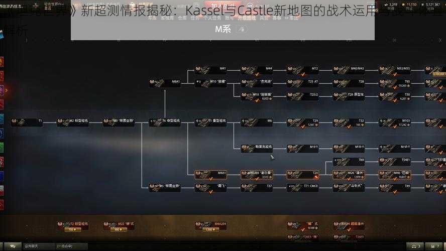 《坦克世界》新超测情报揭秘：Kassel与Castle新地图的战术运用与战斗体验解析