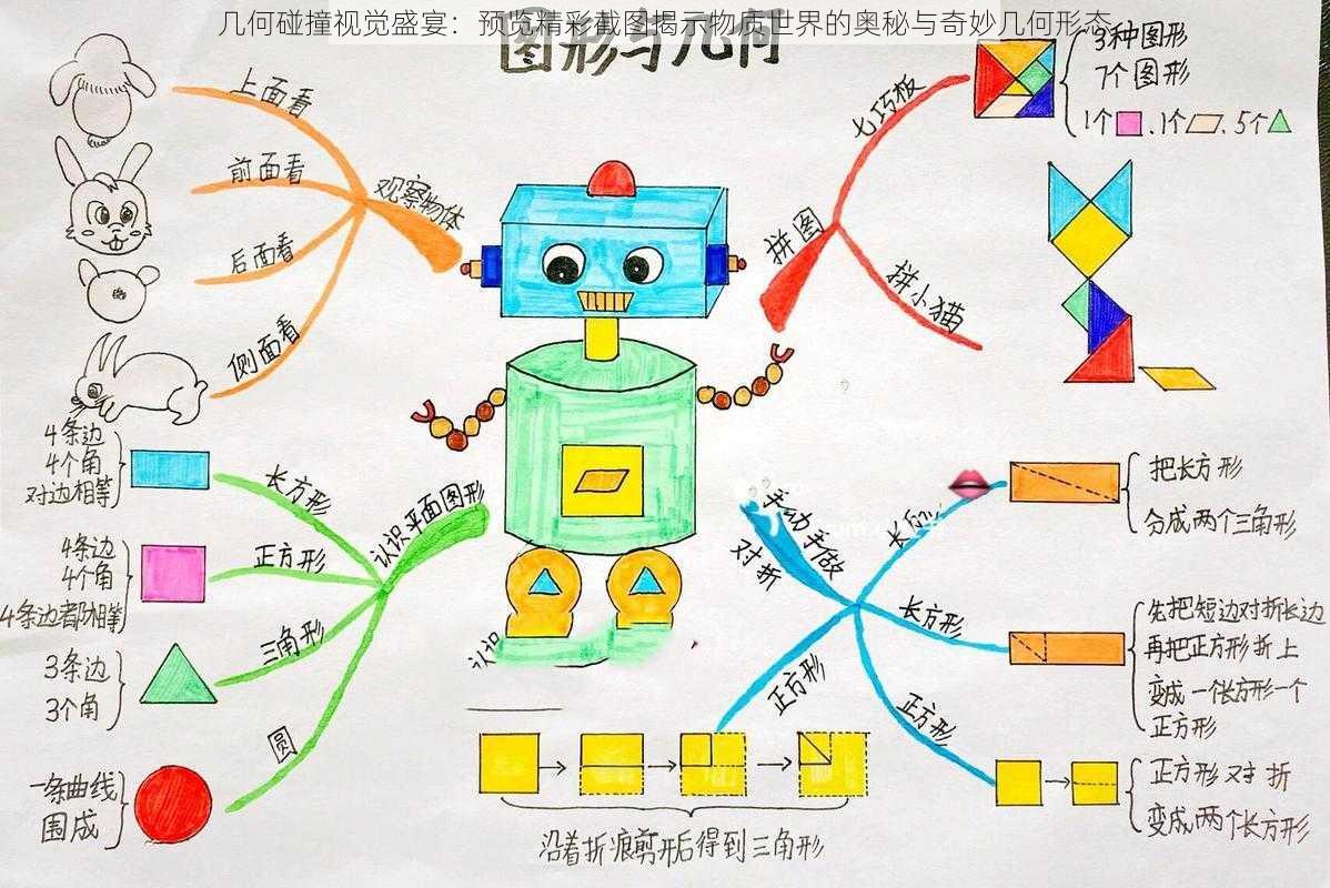 几何碰撞视觉盛宴：预览精彩截图揭示物质世界的奥秘与奇妙几何形态