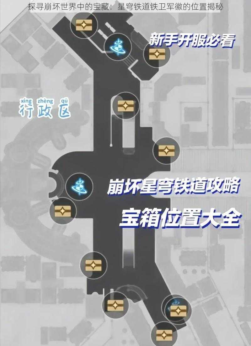 探寻崩坏世界中的宝藏：星穹铁道铁卫军徽的位置揭秘