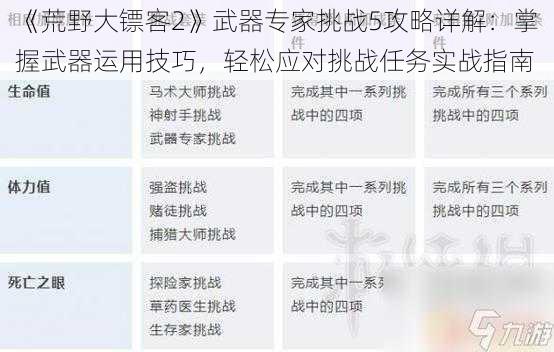 《荒野大镖客2》武器专家挑战5攻略详解：掌握武器运用技巧，轻松应对挑战任务实战指南