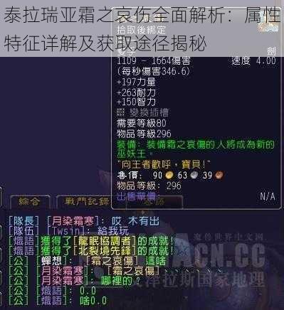 泰拉瑞亚霜之哀伤全面解析：属性特征详解及获取途径揭秘