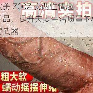 欧美 Z00Z 交两性情趣用品，提升夫妻生活质量的秘密武器