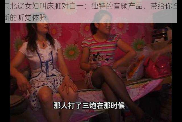 东北辽女妇叫床脏对白一：独特的音频产品，带给你全新的听觉体验