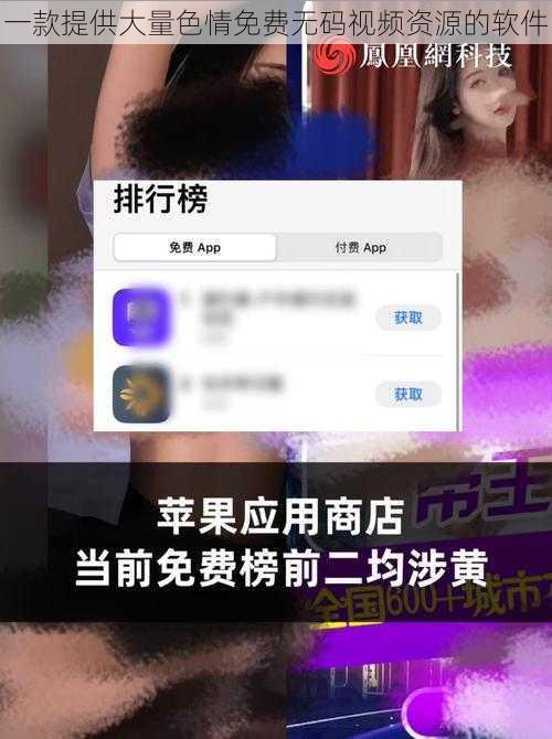 一款提供大量色情免费无码视频资源的软件