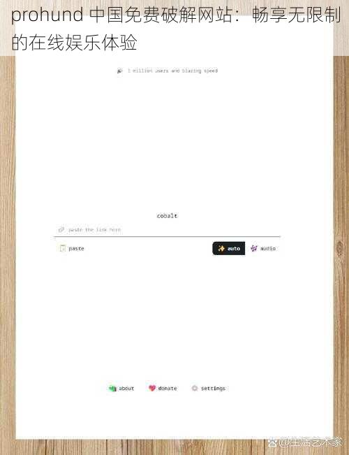prohund 中国免费破解网站：畅享无限制的在线娱乐体验
