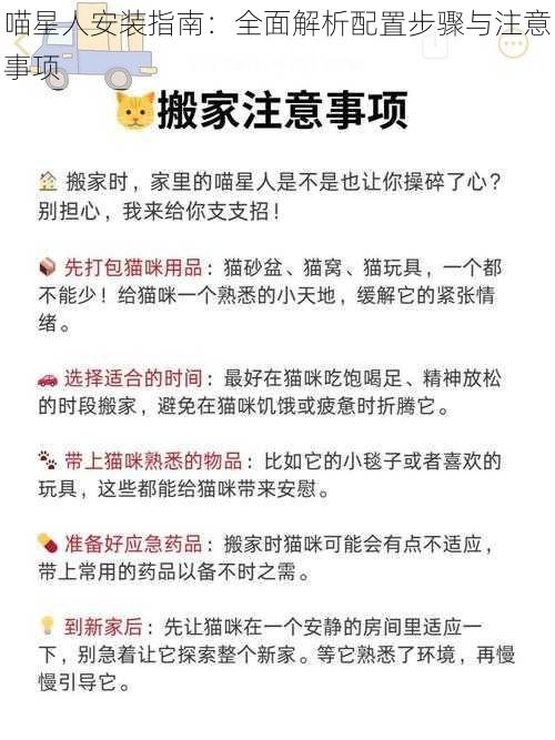 喵星人安装指南：全面解析配置步骤与注意事项