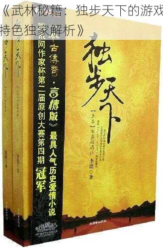 《武林秘籍：独步天下的游戏特色独家解析》