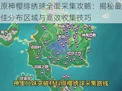 原神樱绯绣球全面采集攻略：揭秘最佳分布区域与高效收集技巧