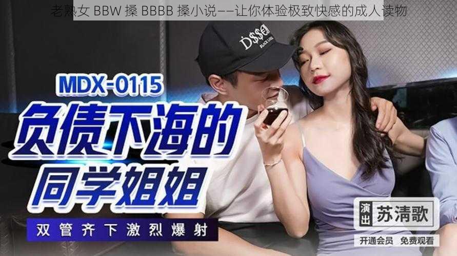 老熟女 BBW 搡 BBBB 搡小说——让你体验极致快感的成人读物