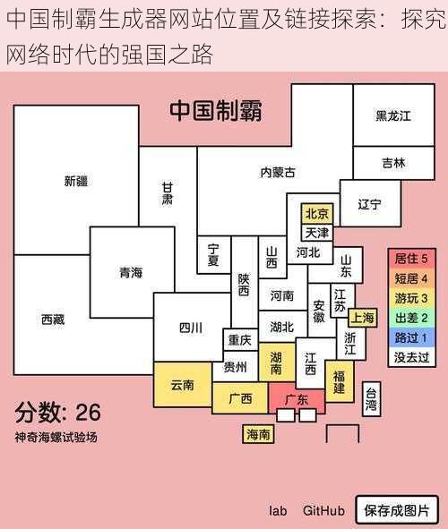 中国制霸生成器网站位置及链接探索：探究网络时代的强国之路