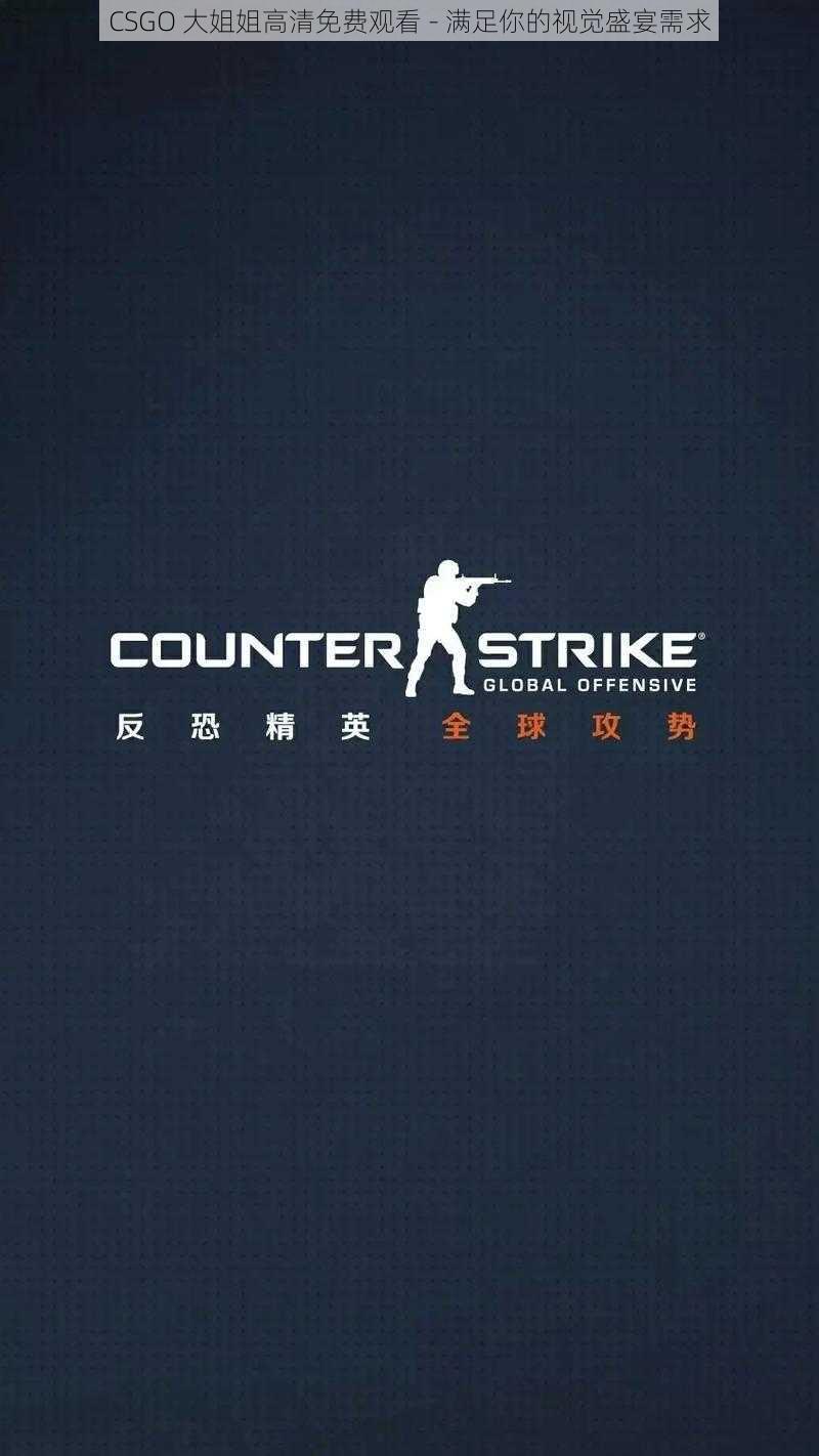 CSGO 大姐姐高清免费观看 - 满足你的视觉盛宴需求