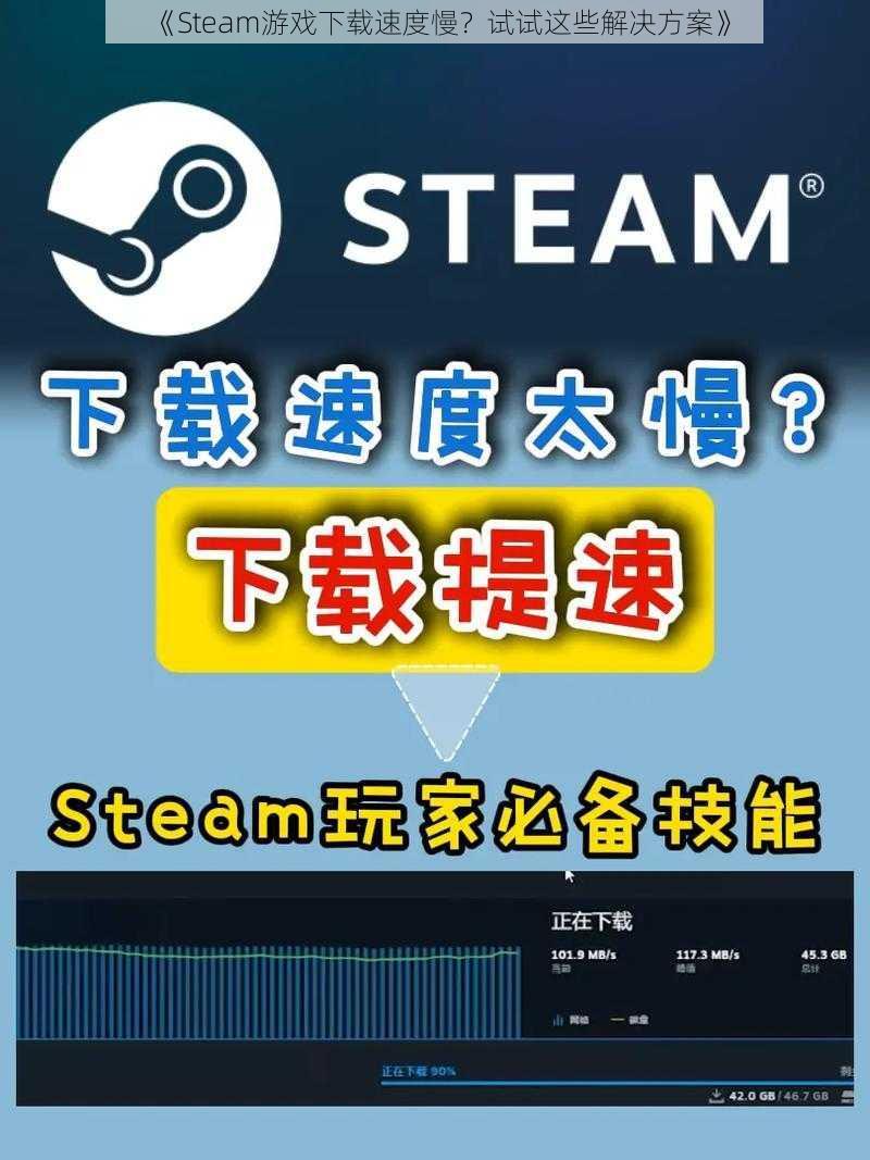 《Steam游戏下载速度慢？试试这些解决方案》