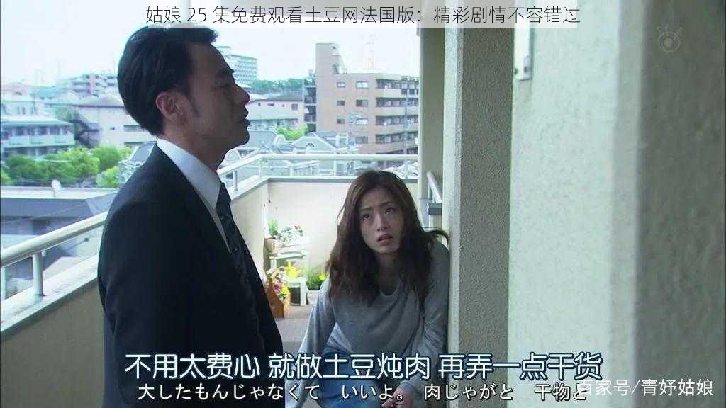 姑娘 25 集免费观看土豆网法国版：精彩剧情不容错过