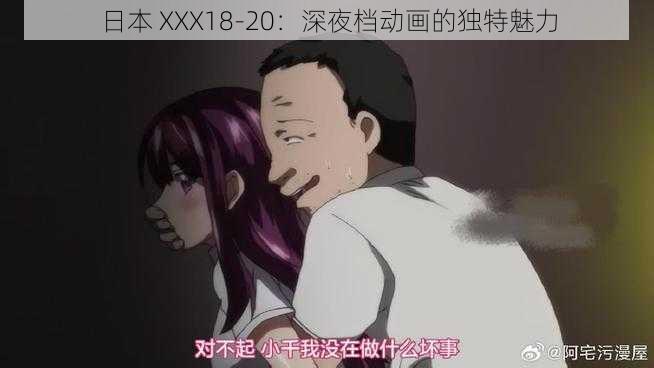 日本 XXX18-20：深夜档动画的独特魅力