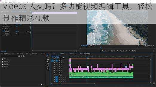videos 人交吗？多功能视频编辑工具，轻松制作精彩视频
