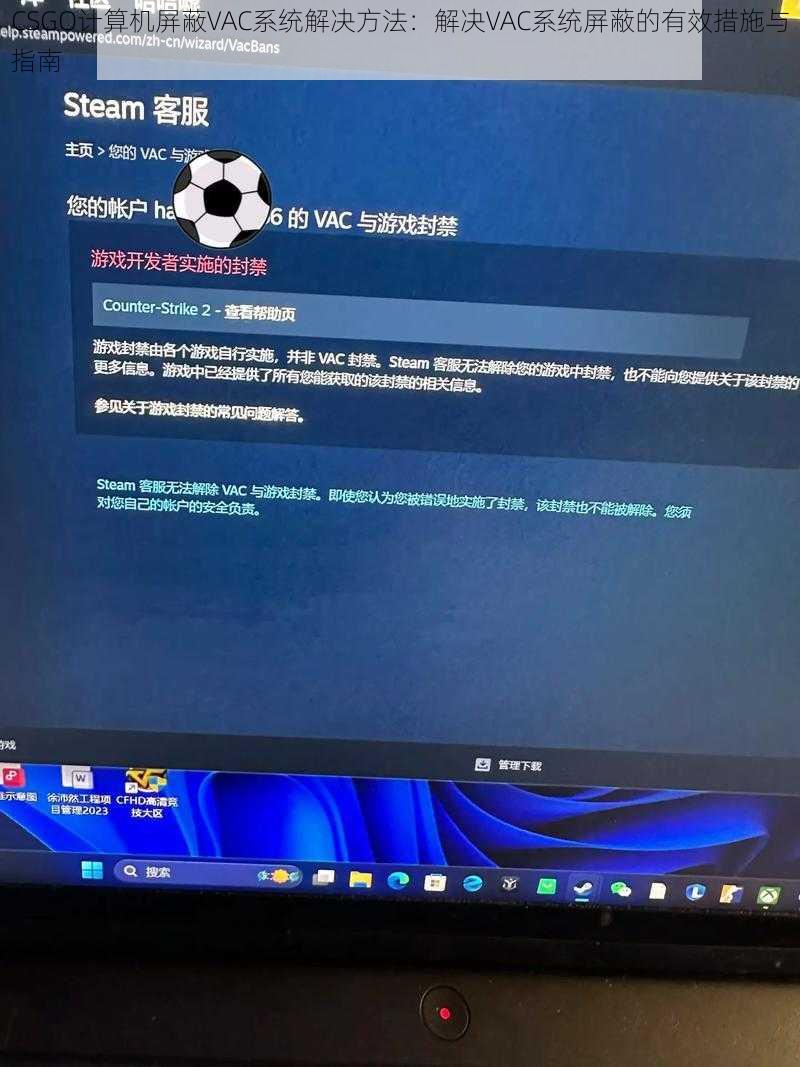 CSGO计算机屏蔽VAC系统解决方法：解决VAC系统屏蔽的有效措施与指南